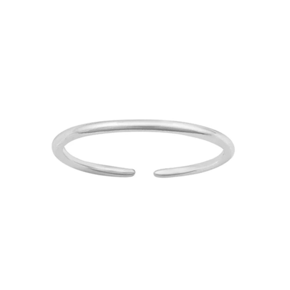 NWT- Sterling Silver (925) Adjustable Toe Ring, Thin Minimalist